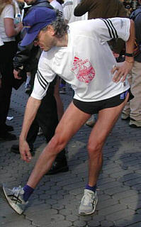 Erwin beim N�rnberger Stadtlauf am 03.10.2001