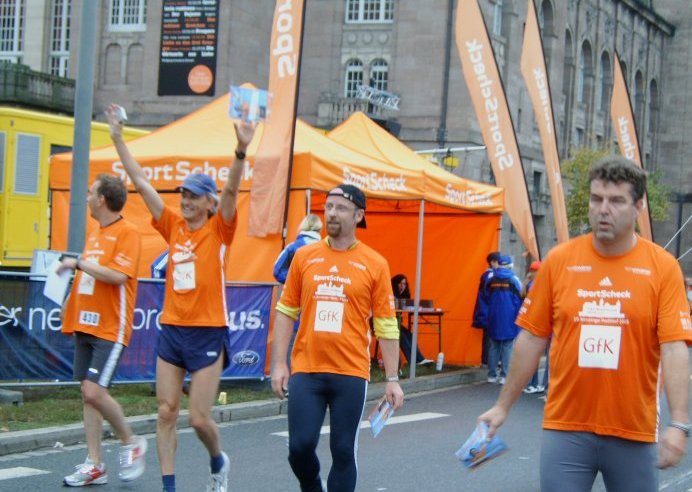 Ein gl�cklicher Sieger